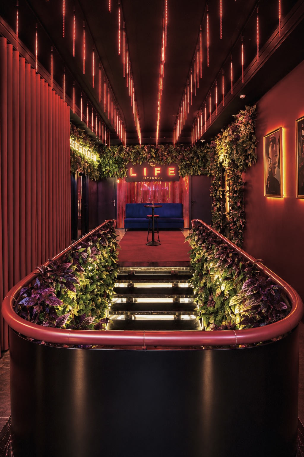 Stage lights at The Life İstanbul