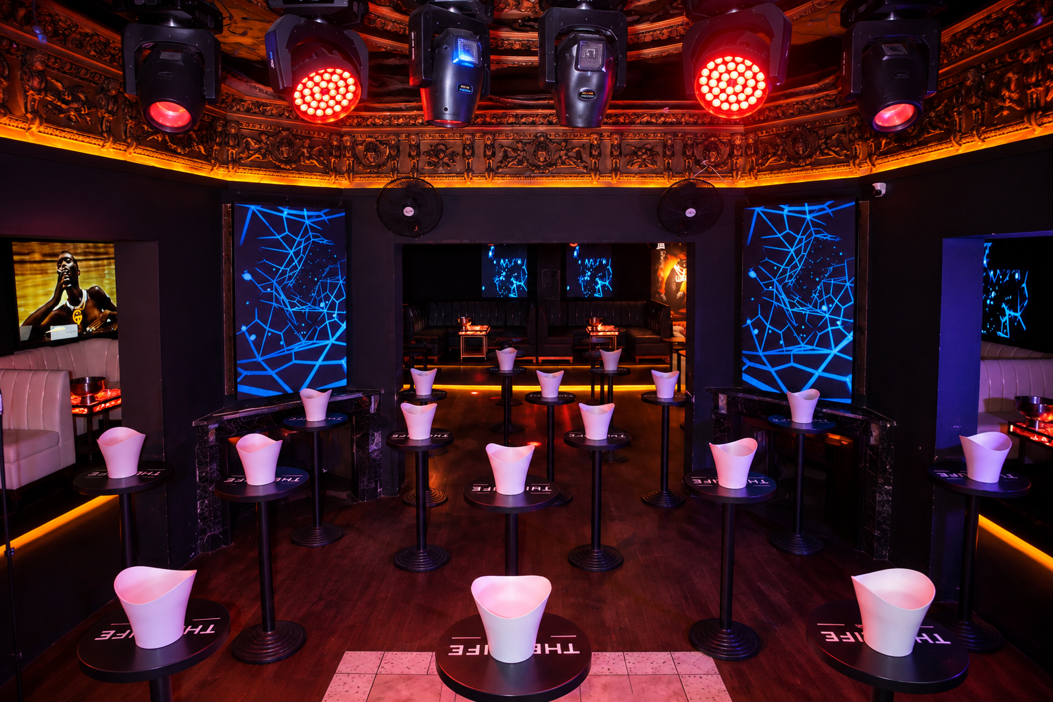 Sound system and speakers at The Life İstanbul