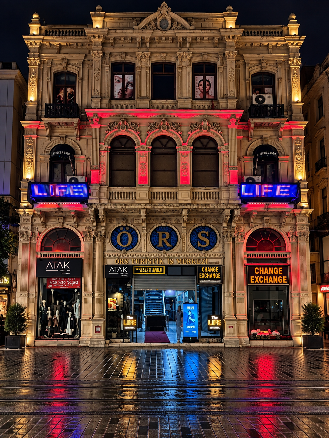 Sound system and speakers at The Life İstanbul